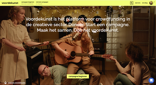 voordekunst platform